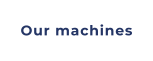 washing machines, machines for meat, packaging machines.